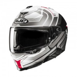 KASK HJC I71 VIZ GREY/BLACK/RED XS