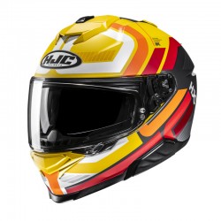 KASK HJC I71 VIZ YELLOW/RED XS