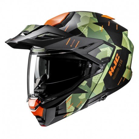 KASK HJC I80 ROKI BLACK/GREEN XS