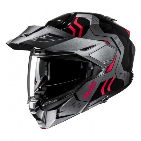 KASK HJC I80 VELLY BLACK/RED XS