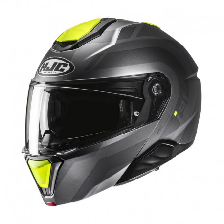 KASK HJC I91 ARVEN GREY/YELLOW XS