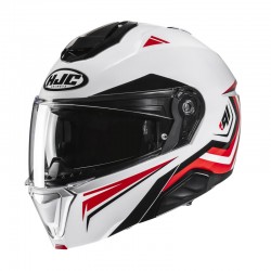 KASK HJC I91 TRICUS WHITE/RED XS