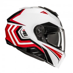 KASK HJC I91 TRICUS WHITE/RED XS