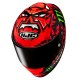 KASK HJC RPHA1 QUARTARARO REPLICA II RED/BLACK XS