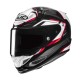 KASK HJC RPHA12 BRELS BLACK/WHITE XXS