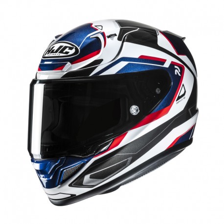 KASK HJC RPHA12 BRELS BLACK/WHITE/BLUE XXS