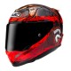 KASK HJC RPHA12 DIABLO BLIZZARD RED XXS