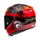 KASK HJC RPHA12 DIABLO BLIZZARD RED XXS