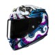 KASK HJC RPHA12 KRAKEN WHITE/BLUE XXS