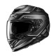 KASK HJC RPHA71 ELLON BLACK/GREY XXS