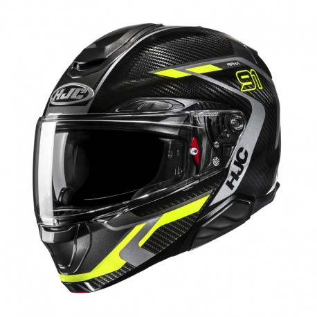 KASK HJC RPHA91 CARBON LAGOS BLACK/YELLOW XS