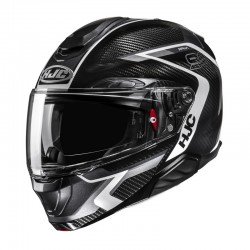 KASK HJC RPHA91 CARBON LAGOS BLACK/WHITE XS