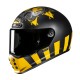 KASK HJC V10 CRANIA YELLOW/BLACK XS