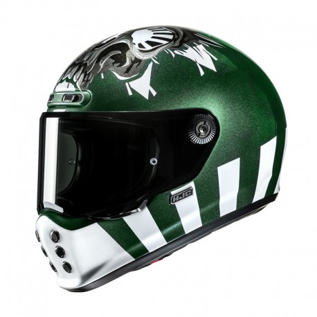 KASK HJC V10 CRANIA GREEN/WHITE XS