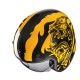 KASK HJC V31 FLAME YELLOW/BLACK XS