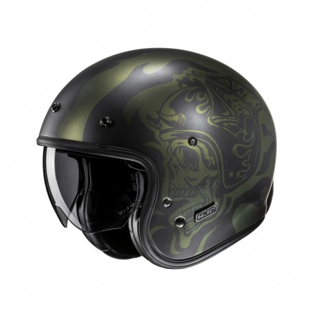 KASK HJC V31 FLAME BLACK XS