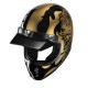 KASK HJC V60 FLAME BLACK/GOLD XS