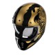 KASK HJC V60 FLAME BLACK/GOLD XS