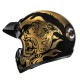 KASK HJC V60 FLAME BLACK/GOLD XS