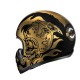 KASK HJC V60 FLAME BLACK/GOLD XS