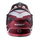 KENNY RACING KASK TRACK CANDY RED SZARY/CZERWONY/BIAŁY