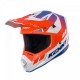 KENNY RACING KASK TRACK GRAPHIC PATRIOT BIAŁY/NIEBIESKI/CZERWONY