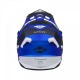 KENNY RACING HELMET TRACK GRAPHIC CANDY BLUE MATT