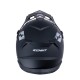 KENNY RACING HELMET TRACK SOLID MATT BLACK HOLOGRAPHIC