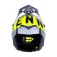 KENNY RACING KASK PERFORMANCE MIPS BLACK/NEON YELLOW/SILVER CZARNY/ŻÓŁTY/SREBRNY