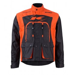 KENNY RACING KURTKA ADVENTURE ENDURO TRACK BLACK/ORANGE CZARNY/SZARY/POMARAŃCZOWY