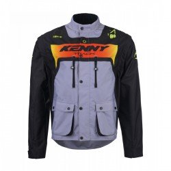 KENNY RACING KURTKA ADVENTURE ENDURO TRACK GREY/NEON YELLOW CZARNY/SZARY/ŻÓŁTY FLUO