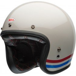 KASK BELL CUSTOM 500 ECE6 STRIPES PRL PEARL WHITE L