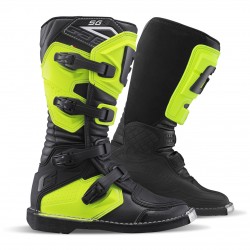 GAERNE SG-J JUNIOR BOOTS BLACK/FLUO YELLOW