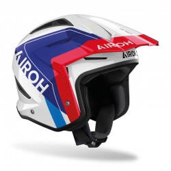 KASK AIROH TRR II HUNT BLUE/RED GLOSS XXL