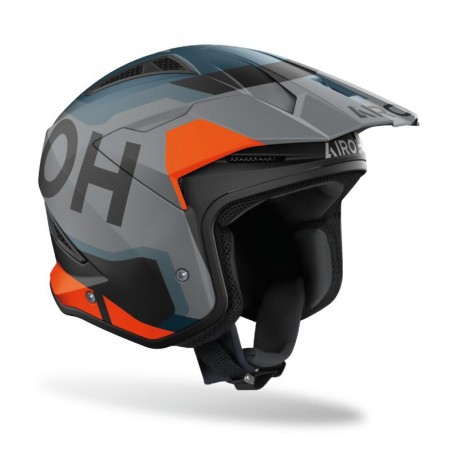 KASK AIROH TRR II JUPITER ORANGE MATT XXL