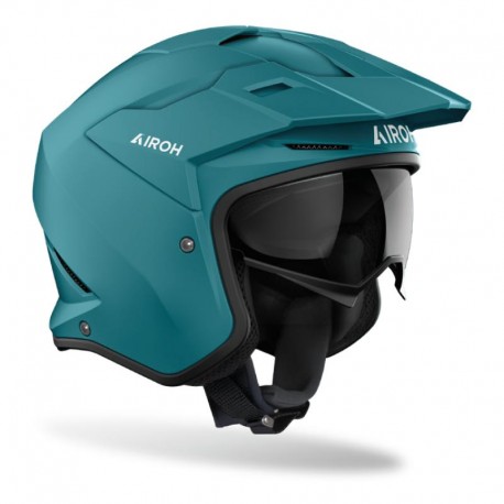 KASK AIROH KOMBAKT COLOR PETROL GREEN MATT XXL