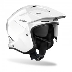 KASK AIROH KOMBAKT COLOR WHITE GLOSS XXL