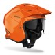 KASK AIROH KOMBAKT COLOR ORANGE GLOSS XXL