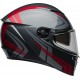 KASK BELL LITHIUM ECE6 JETSTREAM GRAY/CANDY RED S