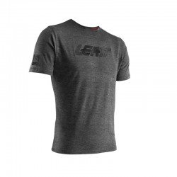 T-SHIRT LEATT PREMIUM BLACK L/US42/EU52