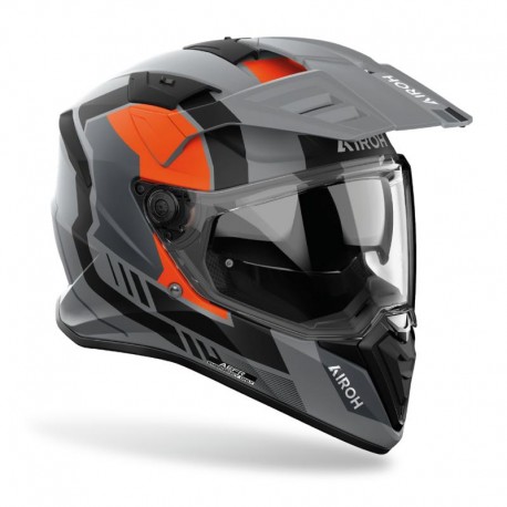 KASK AIROH BANDIT HORN ORANGE MATT 3XL