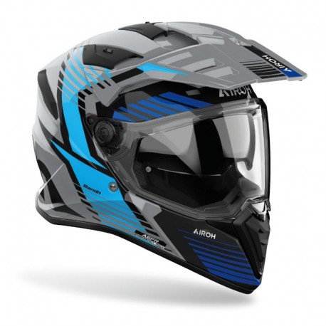 KASK AIROH BANDIT SPICY BLUE GLOSS 3XL