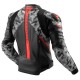 KURTKA SKÓRZANA REBELHORN VELOCE CAMO BLACK/GREY/FLUO RED 46