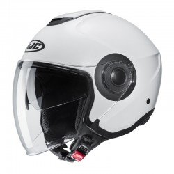 KASK HJC I40N SOLID SEMI FLAT PEARL WHITE XS