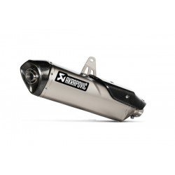 OCHRONA WYDECHU AKRAPOVIC SLIP ON SW-MOTECH TRIUMPH TIGER 900 MODELLE (19-23) SILVER