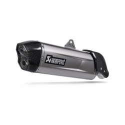 OCHRONA WYDECHU AKRAPOVIC SLIP ON SW-MOTECH SILVER APRILIA TUAREG 660 (22-) SILVER