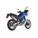 OCHRONA WYDECHU AKRAPOVIC SLIP ON SW-MOTECH SILVER APRILIA TUAREG 660 (22-) SILVER