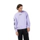 BLUZA FOX HELLO FUTURE OVERSIZED CREW LILAC M