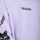 BLUZA FOX HELLO FUTURE OVERSIZED CREW LILAC M