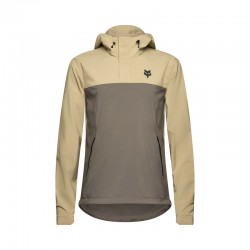 BLUZA ROWEROWA Z KAPTUREM FOX RANGER WIND PULLOVER SAND M